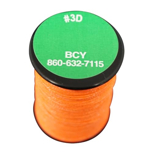 BCY 3D End Serving Bow String, Neon Orange, 120 yd