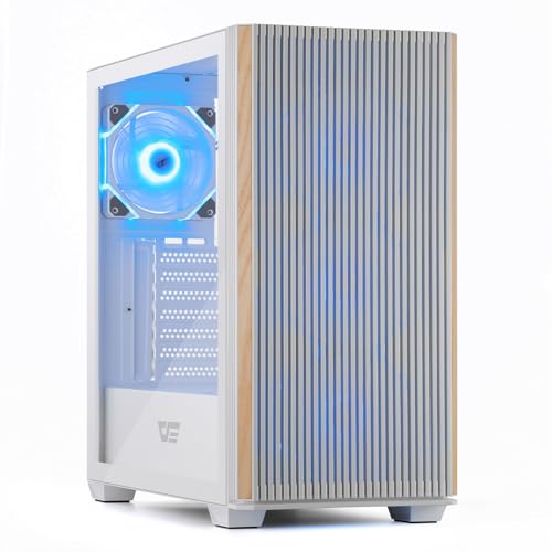 Boîtier ATX DS900WS en bois et verre trempé pour un setup PC design et épuré