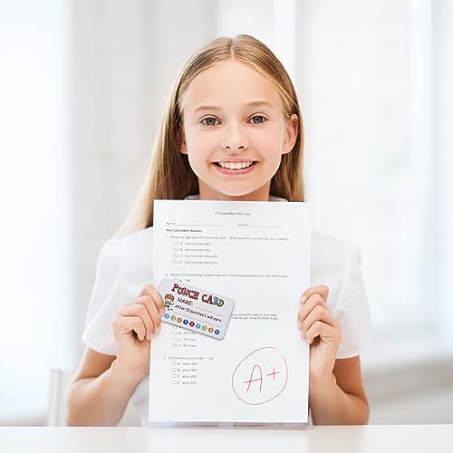 100 Pieces Punch Card, Reward Incentive Card for Teacher, Behavior