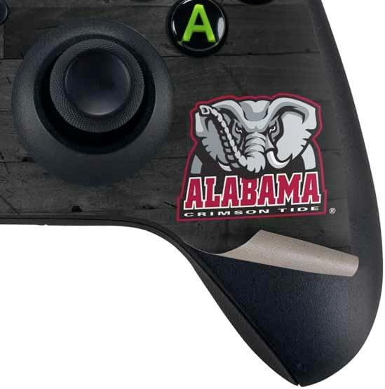 Vista 44 de Skinit Decal Gaming Skin Compatible with Xbox Series X Bundle - Officially Licensed University of Alabama Roll Tide Roll Design