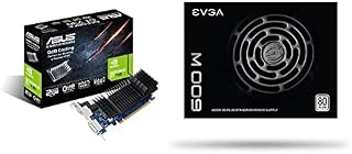 ASUS GeForce® GT 1030 2 GB GDDR5 low profile graphics card for HTPC build (with I/O port brackets)