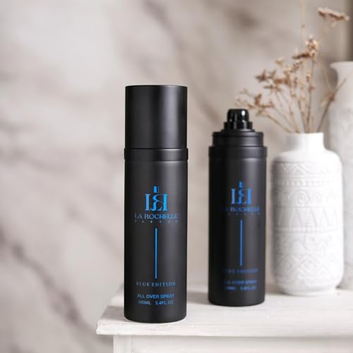 الإصدار الأزرق - اول اوفر سبراي 100 مل - عطر سبراي بالفانيليا والحمضيات والأخشاب للجسم والشعر مناسب للجنسين من لاروشيل