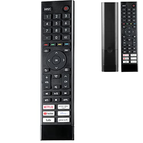 ERF3J80H Ersatzfernbedienung passend für Hisense 4K UHD Android Smart TV Cover