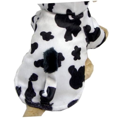 Disfraz de perro con estampado de vaca talla L miniatura 5