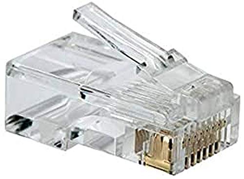 Premium Cord RJ45 8-Pin Connector - for Cable, Pack of 50 in Bag