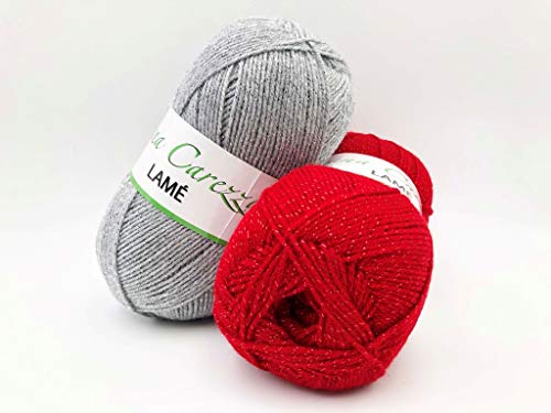 Lana Carezza Lamè (Crema - 747)