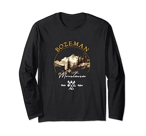Bozeman Retro Vintage Apparel – Bozeman Souvenir Manga Larga