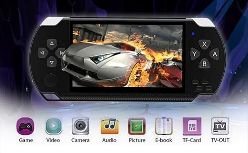 Image of NextTech Console with Retro Built-in Games | Portable Handheld Video Game for Kids and Adults (1000+ PSP Games, 8GB Memory)