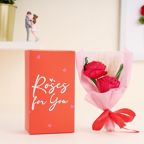 Image of Oye Happy - Romantic Glitter Hamper | Surprise Glitter Love Gift Box with 8 Romantic Gifts | Cute Couple Gift for Anniversary, Valentine's Day & Special Moments