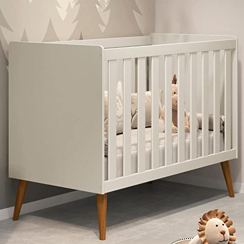 Berço Mini Cama Americano Isis Móveis Reller Areia