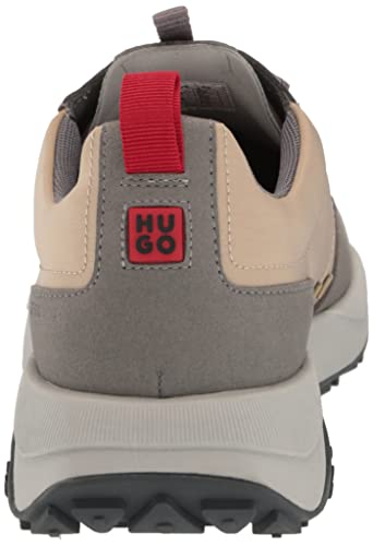 Image of HUGO Mens Running Style Mix Material Sneakers