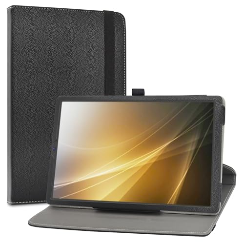 LiuShan Rotating hülle für Acer Iconia Tab A11, 360°rotierenden Drehbares Standfunktion hülle für Acer Iconia Tab A11-11-A921 Tablet 11 Zoll, Schwarz