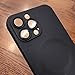 Faneiy for iPhone 11 Pro Max Case Magnetic,Silicone Rubber Phone Case with Full Camera Len Protector Durable Slim Shockproof Cute Cellphone Cover for iPhone 11 Pro Max -6.5'' Black