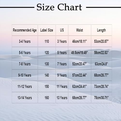 Boys Girls Capri Trousers Summer Three Quarter Pants 3/4 Length Stretchy Legging Elasticated Cropped Sweatpants4