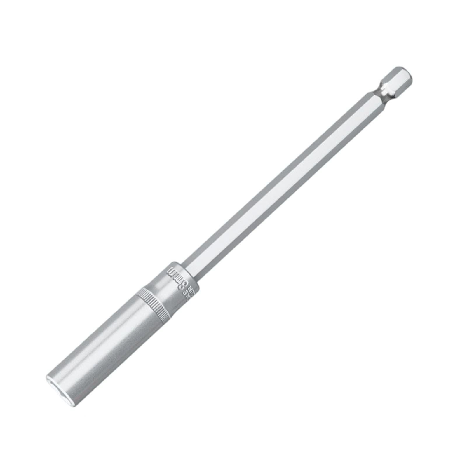 1 / 4Inch Drive Socket Wrench 4-14mm Hexagonal Bit Socket Long Reach Nut Driver for Efficient Operations Power Tool Car Maintenance Tool