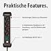 Brennenstuhl Premium-Alu-Line Steckdosenleiste 4-Fach, 1,8m