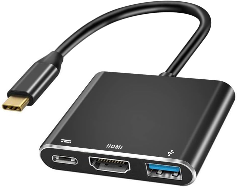 QCEs USB C to HDMI Adapter, Supports Nintendo Switch, Samsung Dex Mode, 4K Resolution, TV