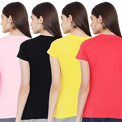 Image of Preneum Women's Letter Print Regular Fit T-Shirt