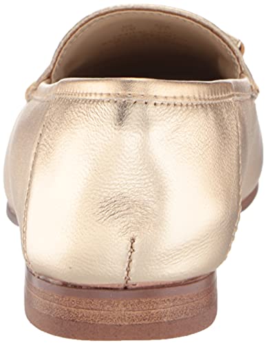 Sam Edelman Girls Loraine Mini Loafer, Gold Leaf, 11 Big Kid