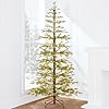 Best Choice Products Pre Lit Sparse Christmas Tree 12ft Artificial Pine Holiday Decor Aspen Noble Fir w 2 in 1 White Multicolor LED Lights