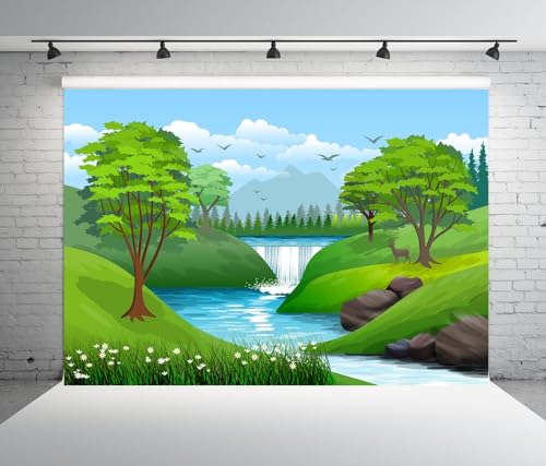 BELECO Fondo Fotográfico de Tela 12x8FT miniatura 3