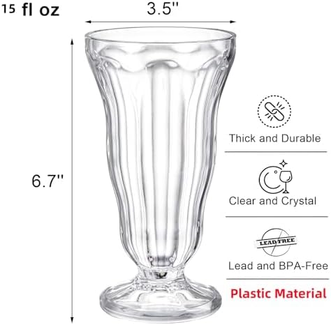 Mezchi Milkshake Glasses - Thumbnail 3