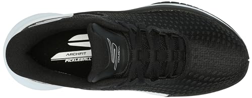 Skechers Women's Viper Court Elite, Black/White, 9.5