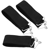 Outil pour sangles de chaise longue : les crochets métalliques robustes et le matériau élastique épais garantissent que votre chaise peut supporter un poids accru, remplacement des sangles de chaise de patio