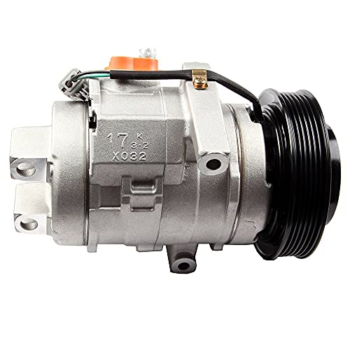 Image of SCITOO AC Compressor fit for Chrysler 300 2.7L 2006-2010 | Fast Cooling, Ultra Low Noise (≤72 dB)Air Conditioner Compressor with Clutch, Easy Installation, DW97309 10350321 639387