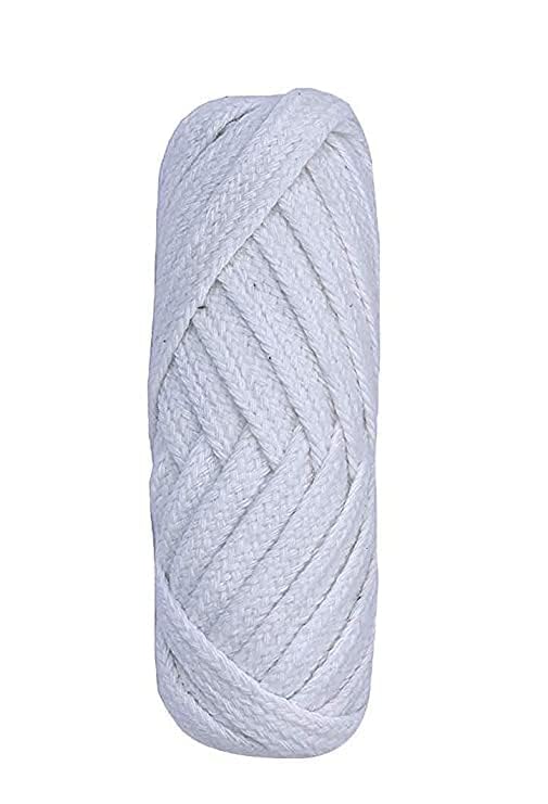 AAHAN STATIONERS Cotton Nada Flat Dori String for Salwar Pyjamas Waist Band Drawstring Bundle Roll for Ethnic Indian Dresses White 30 Meter-picture-25