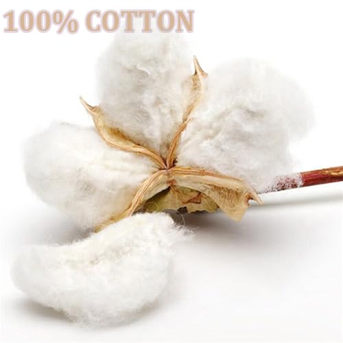 Set di 2 federe in cotone con volant, standard 48,3 x 73,7 cm, con chiusura a busta, per letto e decorazione della casa, morbide federe bianche