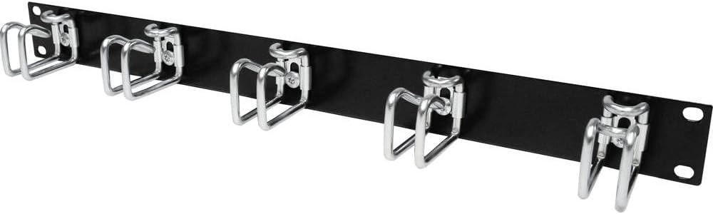 Rittal DK 5502205 Manoeuvring Panel 1 U with Steel Brackets Black Silver