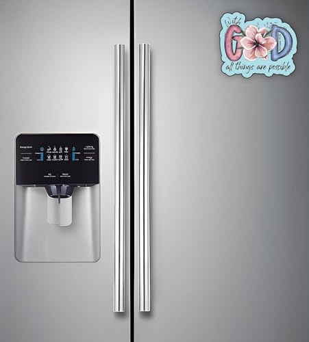 Image of Gift Me Bazar with God All Thing are Possible Fridge Magnet for Refrigerator Door Decor Stickers | Home, Kitchen and Office Decoration | Pooja Room Decor Items