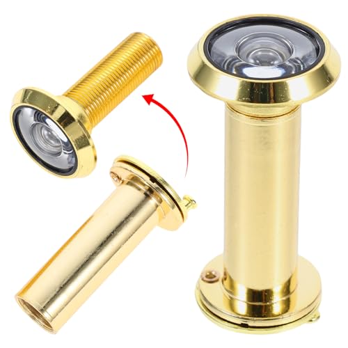 Visor ajustable de ángulo ancho para puerta con cubierta de privacidad 50-70mm reemplazo universal miniatura 3