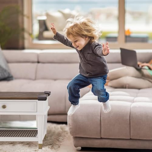 Image of Foam Pack of 12 Baby Proofing Corner Guards | Extra Soft and Cushioned Corner Protector for Sharp Edges | Child Safety Edge Protector for Kids | Furniture Table Baby Safety Product