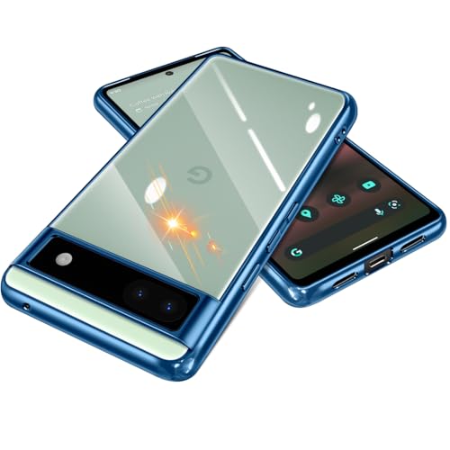 【Fuleeyuhn】Google Pixel 6a ケース クリア 耐衝撃 黄変防止 耐久性 ピクセル 6a カバー 透明 TPU素材 薄型 軽量 落下防止 擦り傷防止 スマホケース ストラップホール付き ワイヤレス充電対応 グーグル ピクセル 6a 携