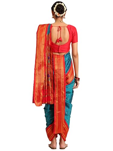 Varkala Silk Sarees paithani silk saree – image 4