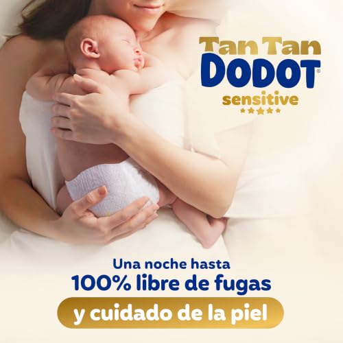 Miniatura 3 de Dodot Pañales Bebé Sensitive, Talla 1 (2-5kg), 224 Pañales + 1 Pack de 40 Toallitas Regalo de Aqua Plastic Free, Nº1 en Protección de la Piel deDodot, Pack Mensual