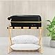 REDCAMP Holz Kofferständer Luggage mit Regal für zu Hause,Klappbarer Gepäckträger für Gästezimmer, Hotelzimmer 68 x 40 x 58 cm