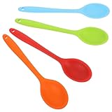 Photo Gallery warmhm 4 pezzi cucchiai in silicone mini per zuppe e insalate e leggeri ergonomico antigraffio colori vivaci per mescolare e servire in cucina e picnic Photo Gallery warmhm 4 pezzi cucchiai in silicone mini per zuppe e insalate e leggeri ergonomico antigraffio colori vivaci per mescolare e servire in cucina e picnic
