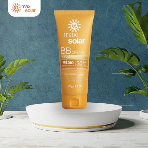 MAX PROTETOR SOLAR BB CREAM MÉDIO FPS 30-60g (NOVA FRAGRÂNCIA)