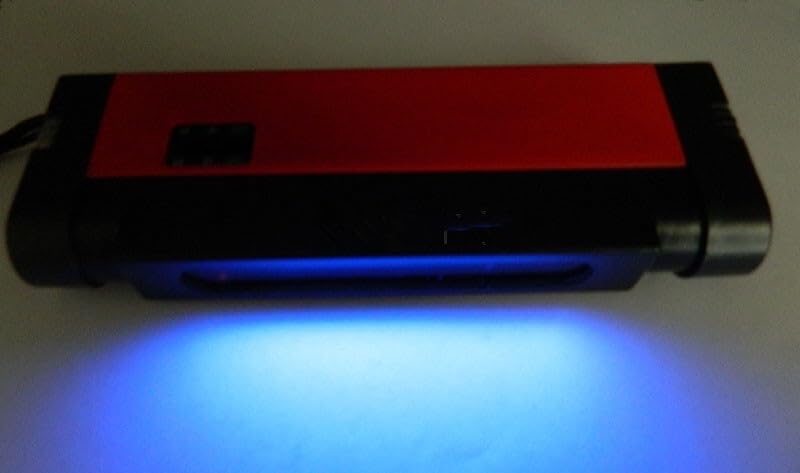 Medidor UV, Detector UV de vidrio for superficies de estaño, analizador UV portátil for detección positiva y negativa,Medidor de luz