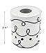 Teacher Created Resources Squiggles and Dots Die-Cut Rolled Border Trim (TCR8914),Black, White