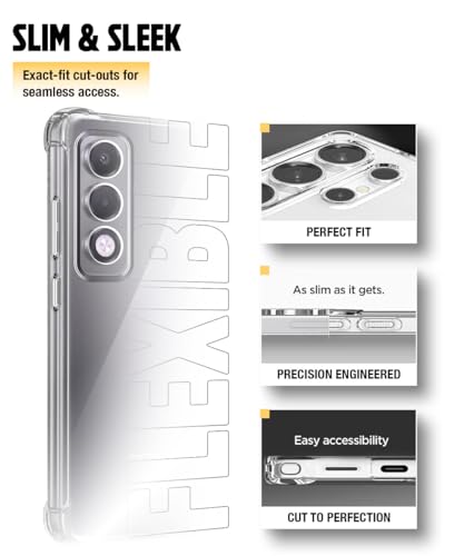 Image of WOW IMAGINE Clear Back Cover Case for Oppo K13x 5G | Shockproof Soft TPU Case | Cushioned Edges for Ultimate Protection Back Cover Case - Transparent