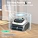 (2025 Upgrade) WYBOT C1 Robotic Pool Vacuum for Inground & Above Ground Pools, 150mins Cordless Pool Cleaner 4-in-1 Wall & Waterline Cleaning Up to 1,614sq.ft, Smart Navigation, App Support