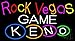 The Sign Store N105-14782 Rock Vegas Keno 2 Neon Sign44; 20 x 3 x 37 in.