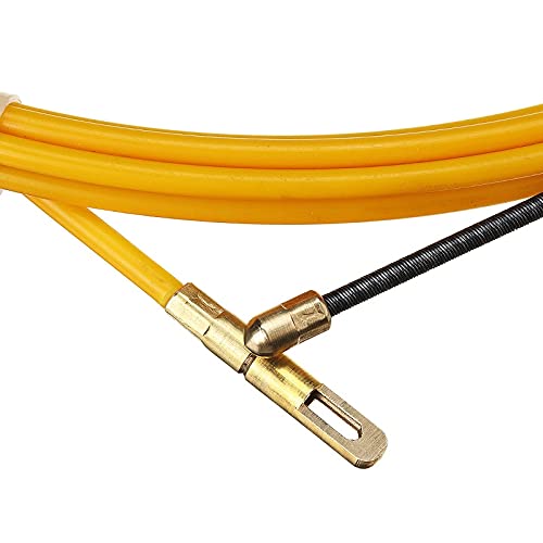 5/10/15/20/25/30/40/50 M Dia 3mm/4mm/6mm Cavo di Filo In Fibra di Vetro Estrattore di Pesce Bobina di Nastro Condotto Conduttura Rodder Tirando Estrattore Dispositivo di Guida 40M 6mm
