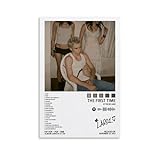 MOOOY The Kid Laroi Poster The First Time Album Cover Canve Posters for Room Aesthetic Decorative Painting Wall Art Living Room 12x18inch(30x45cm)