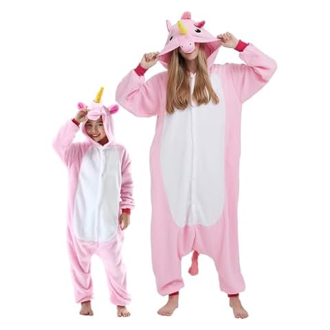 DarkCom Pink Unicorn Adult Onesie Costume Cover