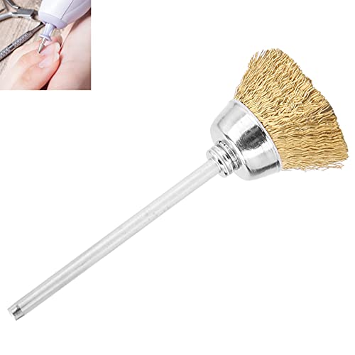 Cepillo de Cobre para Limpieza de Brocas de Uñas miniatura 6